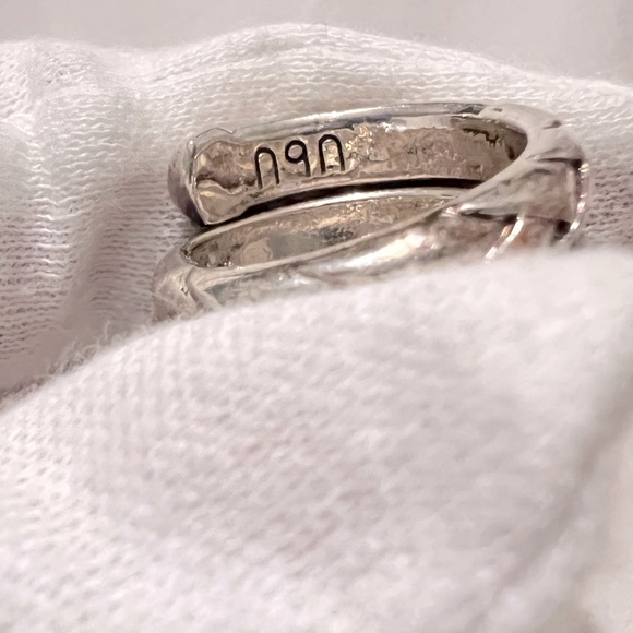 UbU Paris BRAIDED SPIRAL RING size 6 1/2 - Picture 4 of 6